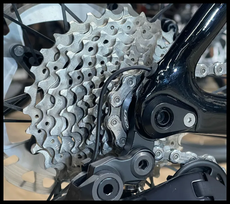Pinarello F7 53 cm Ultegra Di2 Disc Red 2023-5